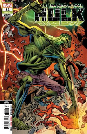 Immortal Hulk #12 3RD PTG BENNETT cover