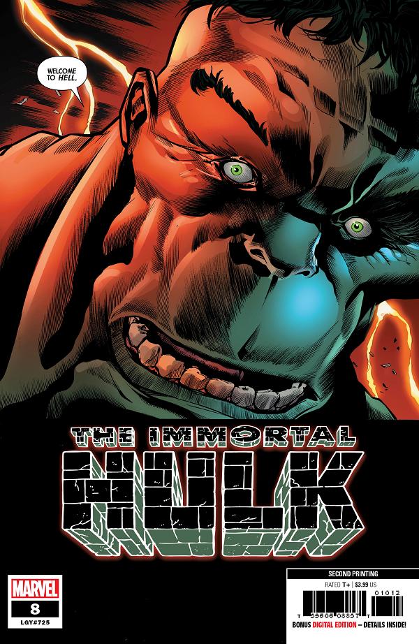 Immortal Hulk #10 2ND PTG BENNETT cover