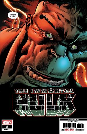 Immortal Hulk #10 2ND PTG BENNETT cover