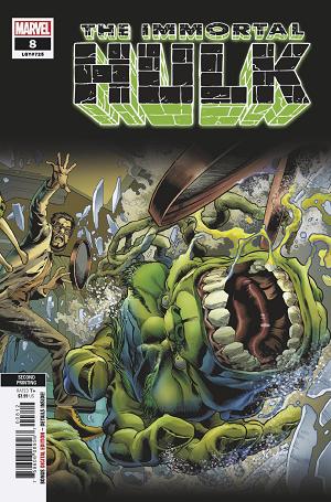 Immortal Hulk #8 2ND PTG BENNETT cover