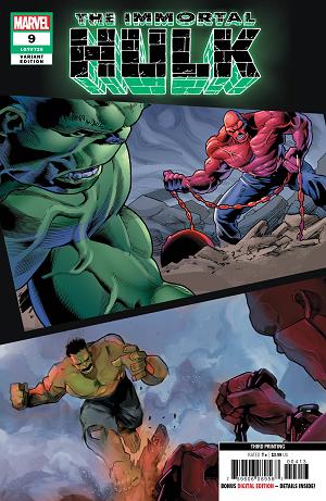 Immortal Hulk #9 3RD PTG BENNETT cover