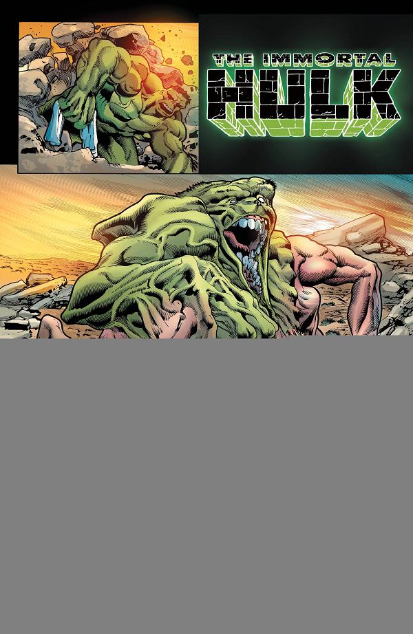 Immortal Hulk #8 3RD PTG BENNETT cover