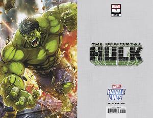 Immortal Hulk #7 MAXX LIM MARVEL BATTLE LINES cover