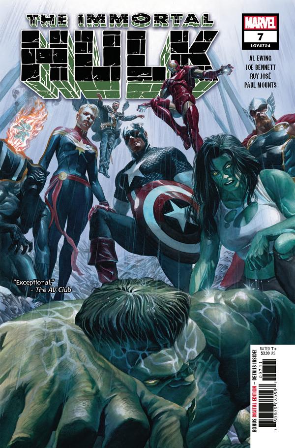 Immortal Hulk #7  cover