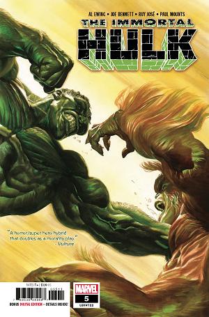Immortal Hulk #5  cover