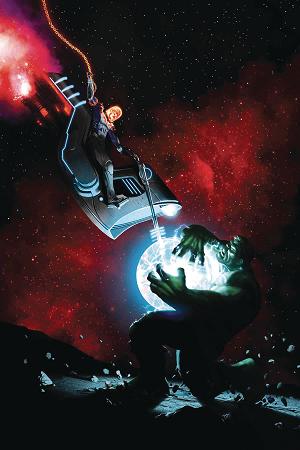 Immortal Hulk #5 RAHZZAH COSMIC GHOST RIDER cover