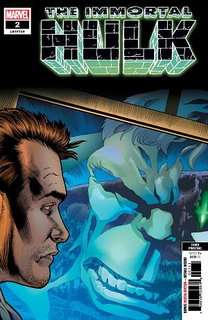 Immortal Hulk #2 3RD PTG BENNETT cover