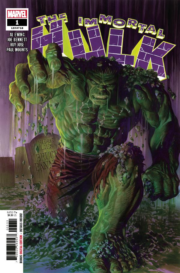 Immortal Hulk #1  cover