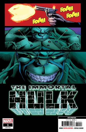 Immortal Hulk #1 5TH PTG BENNETT cover