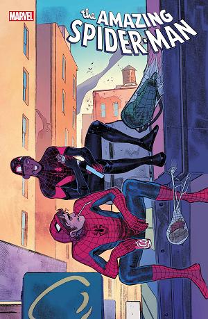 Amazing Spider-Man #74 PICHELLI MILES MORALES 10TH ANNIV cover