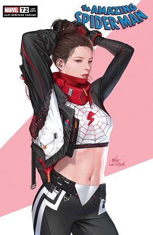 Amazing Spider-Man #72 INHYUK LEE AAPIH cover