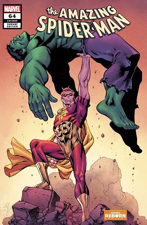 Amazing Spider-Man #64 PACHECO REBORN cover
