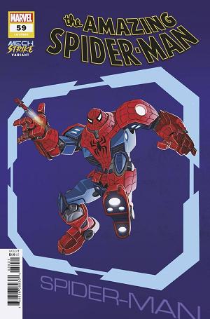 Amazing Spider-Man #59 CASTELLANI AVENGERS MECH STRIKE cover