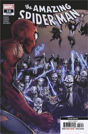 Amazing Spider-Man #58 2ND PTG cover