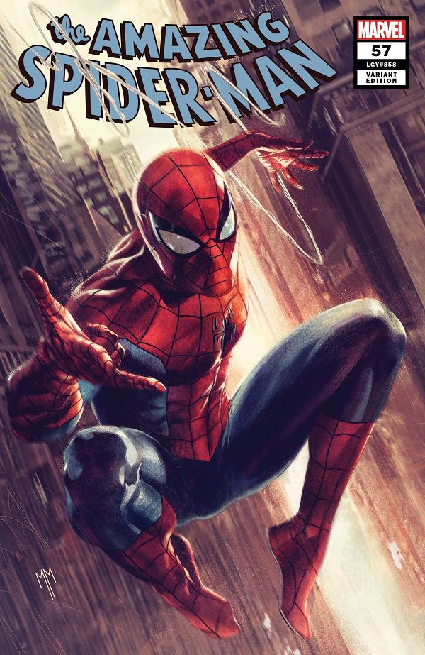 Amazing Spider-Man #57 variant cover by Marco Mastrazzo