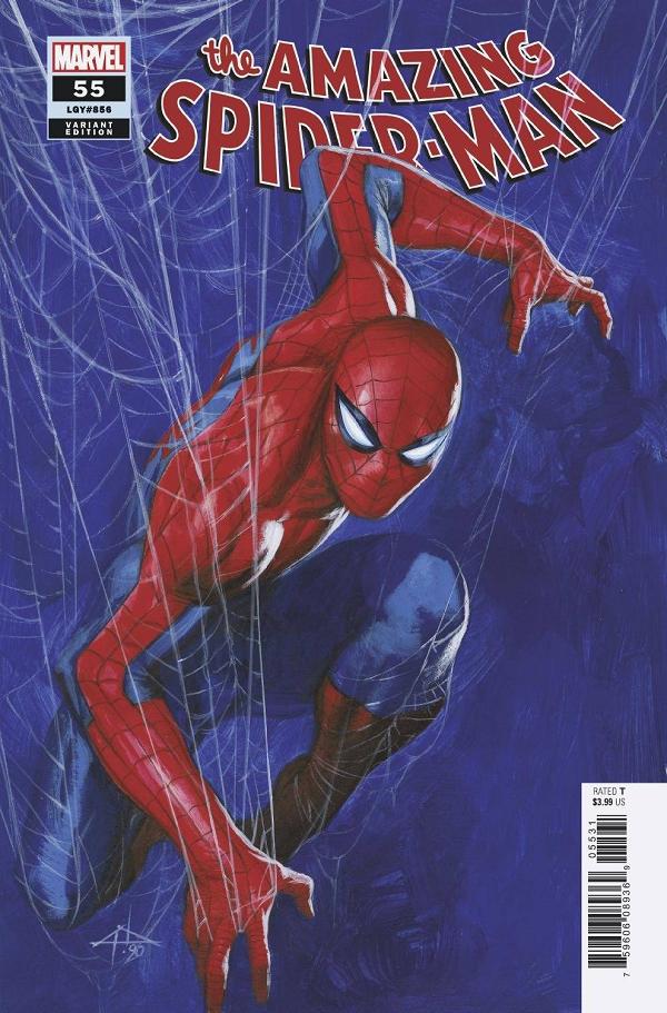 Amazing Spider-Man #55 variant cover by Gabriele Dell'Otto