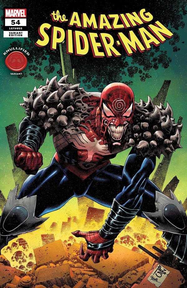 Amazing Spider-Man #54 variant cover by Paulo Siqueira