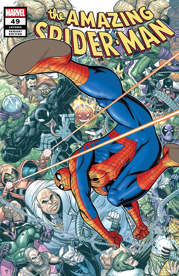 Amazing Spider-Man #49 BRADSHAW cover