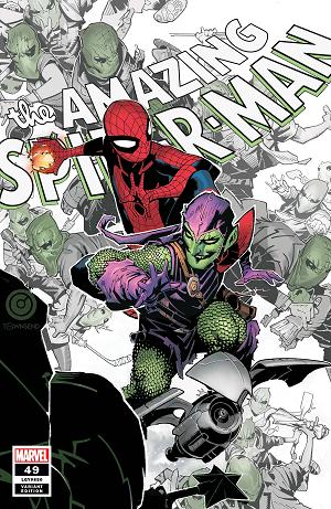 Amazing Spider-Man #49 BACHALO cover