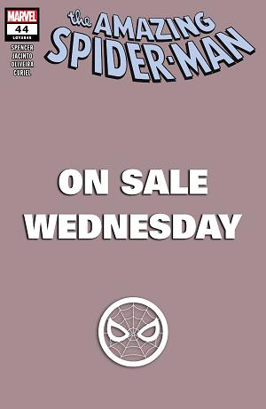 Amazing Spider-Man #44 MARVEL WEDNESDAY cover