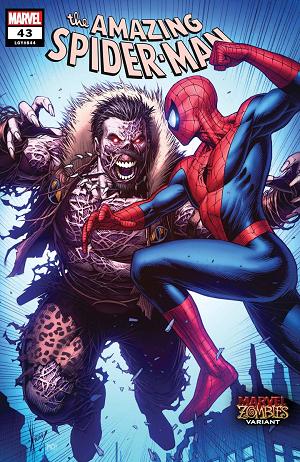 Amazing Spider-Man #43 KEOWN MARVEL ZOMBIES cover