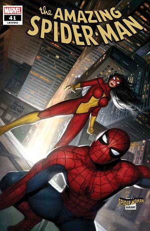 Amazing Spider-Man #41 BROWN SPIDER-WOMAN cover