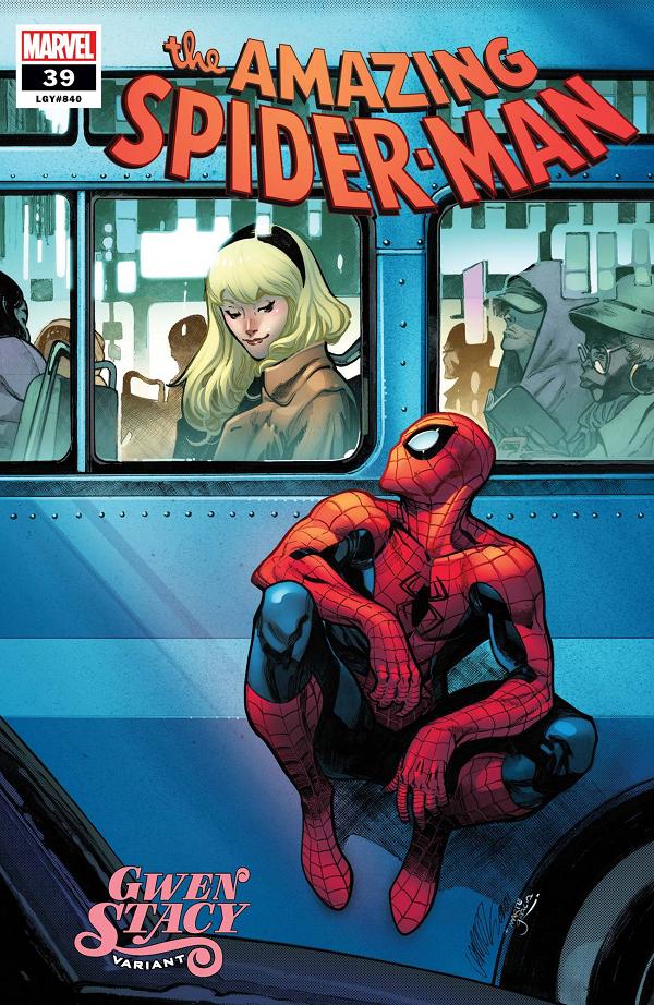 Amazing Spider-Man #39 variant cover by Pepe Larraz