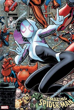 Amazing Spider-Man #35 ART ADAMS 8 PART CONNECTING cover