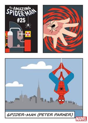 Amazing Spider-Man #25 POP CHART cover