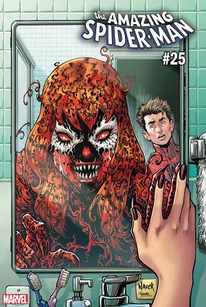 Amazing Spider-Man #25 NAUCK CARNAGE-IZED cover