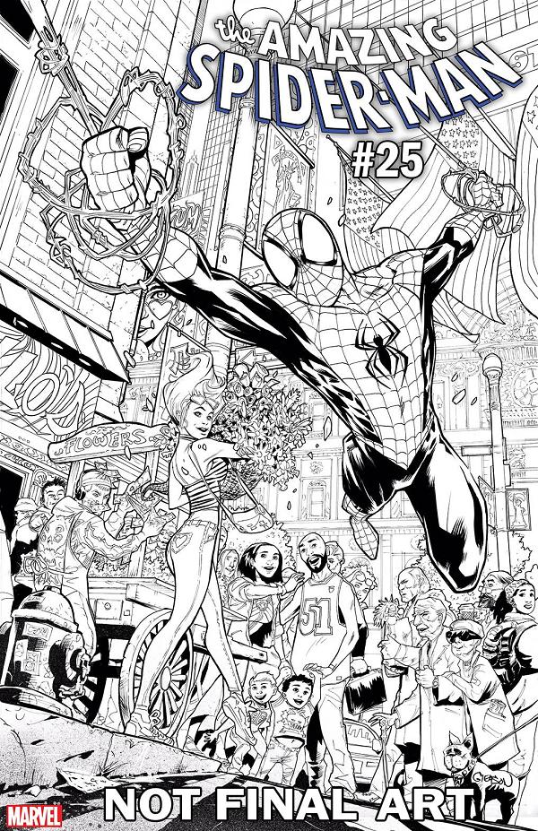 Amazing Spider-Man #25 GLEASON cover