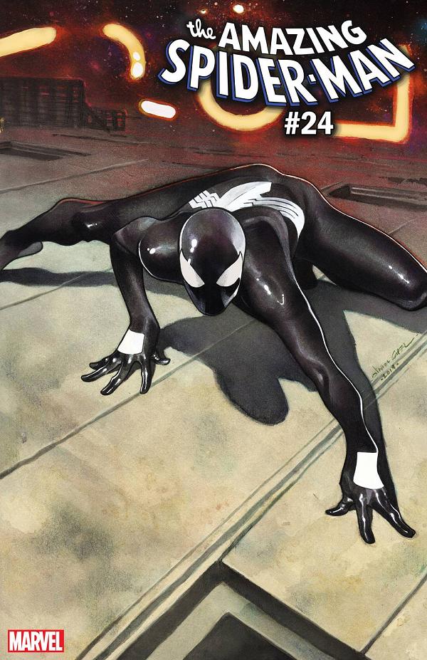 Amazing Spider-Man #24 COIPEL SPIDER-MAN SYMBIOTE SUIT cover