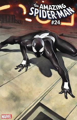 Amazing Spider-Man #24 COIPEL SPIDER-MAN SYMBIOTE SUIT cover