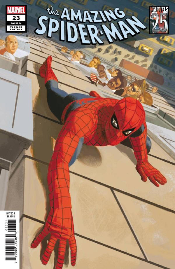 Amazing Spider-Man #23 variant cover by Daniel Acuna