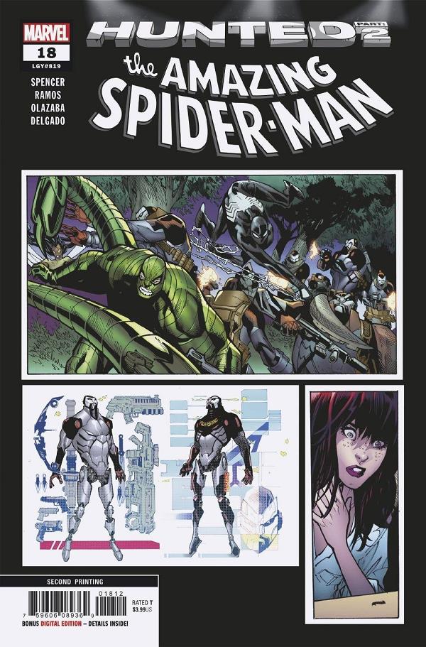 Amazing Spider-Man #18 2ND PTG RAMOS cover