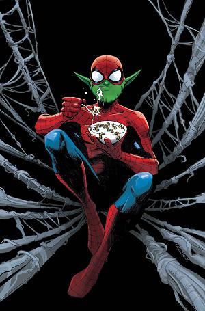 Amazing Spider-Man #15 GARBETT SKRULLS cover