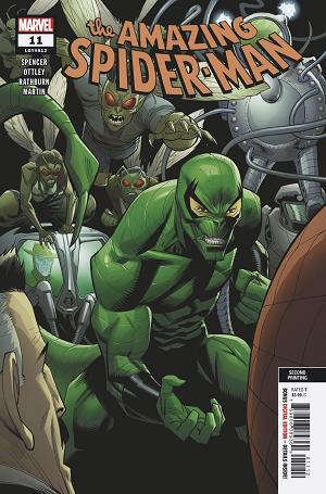 Amazing Spider-Man #11 2ND PTG OTTLEY cover