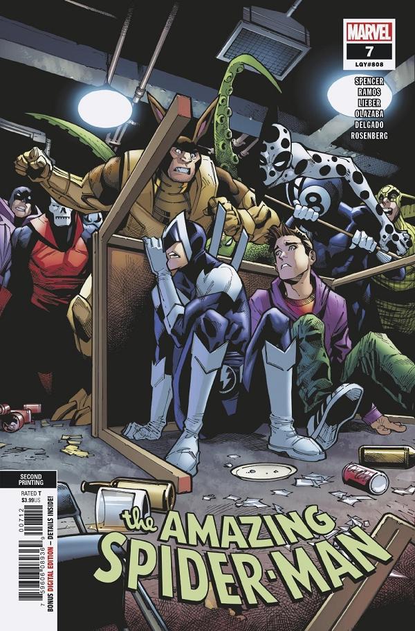 Amazing Spider-Man #7 2ND PTG RAMOS cover