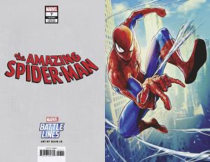 Amazing Spider-Man #7 SUJIN JO MARVEL BATTLE LINES cover