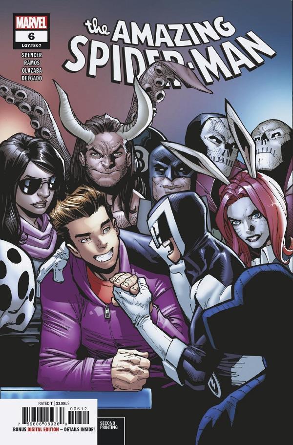 Amazing Spider-Man #6 variant cover by Humberto Ramos