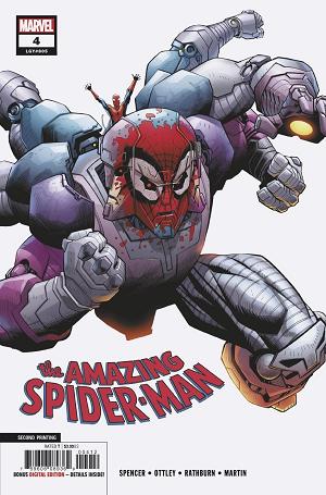 Amazing Spider-Man #4 2ND PTG OTTLEY cover