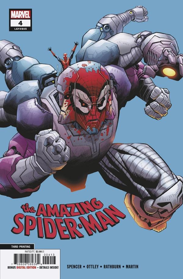 Amazing Spider-Man #4 variant cover by Ryan Ottley