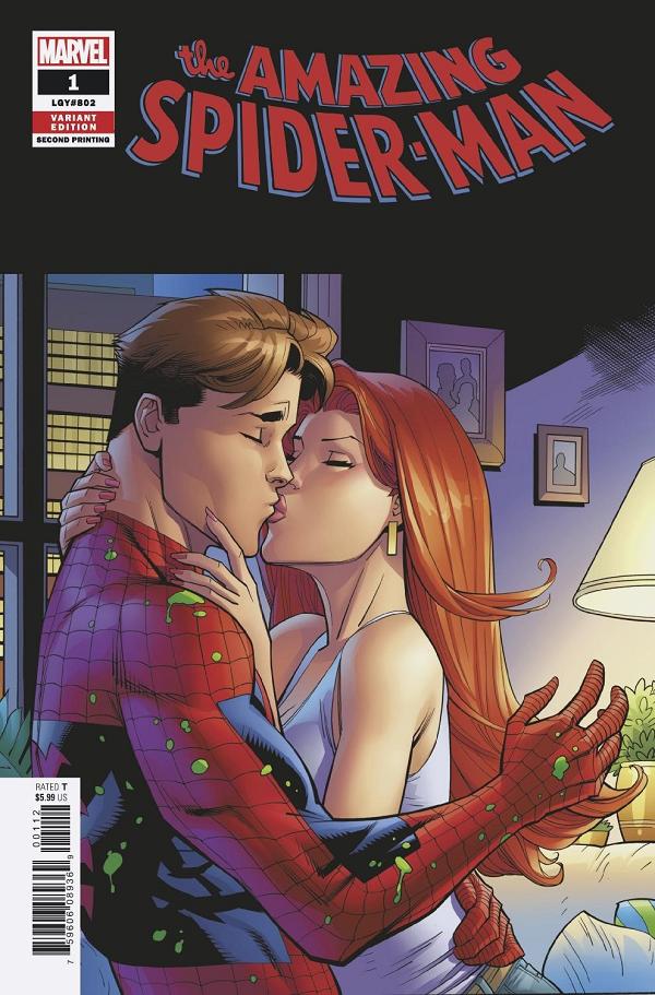 Amazing Spider-Man #1 2ND PTG OTTLEY cover