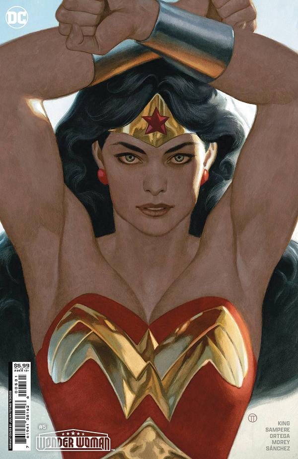 Wonder Woman #5 CVR C JULIAN TOTINO TEDESCO CSV cover