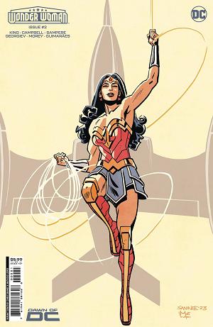 Wonder Woman #2 CVR B CVR B CHRIS SAMNEE CS cover