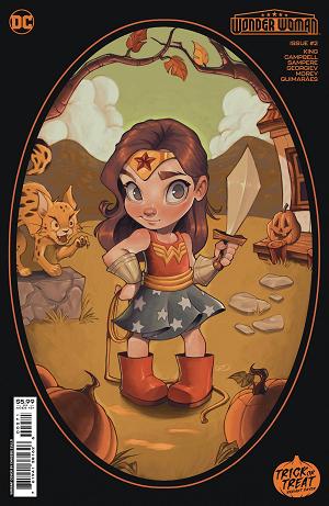 Wonder Woman #2 CVR G CVR G CHRISSIE ZULLO TREAT OR TREAT CS cover