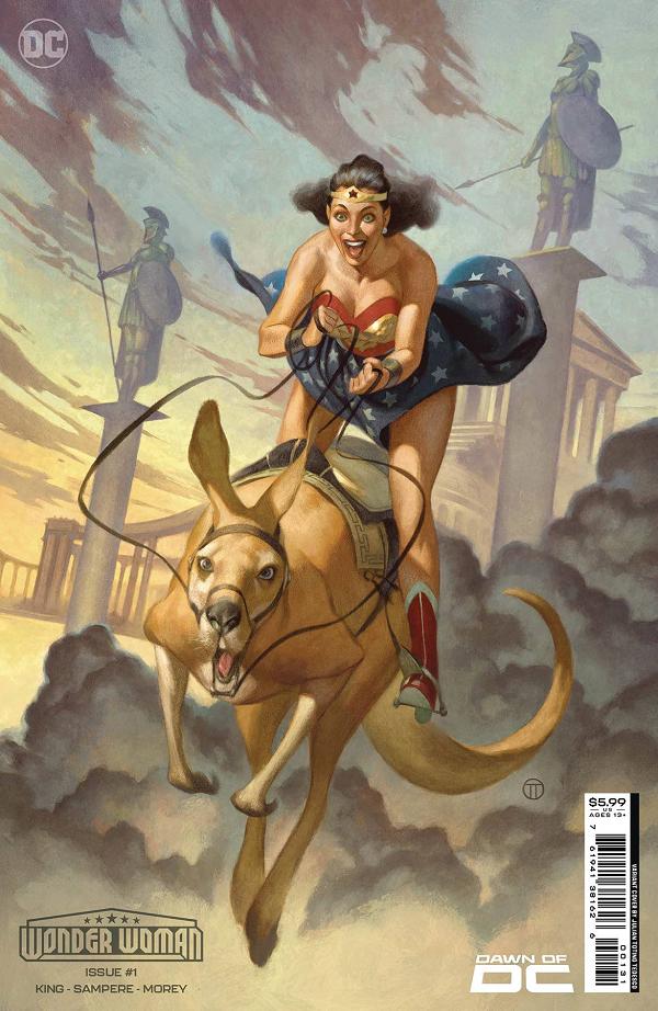 Wonder Woman #1 CVR C JULIAN TOTINO TEDESCO CSV cover