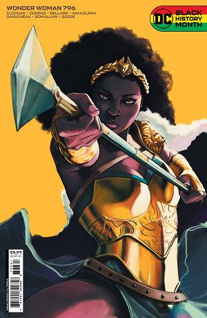 Wonder Woman #796 CVR D TAJ TENFOLD BLACK HISTORY MONTH cover