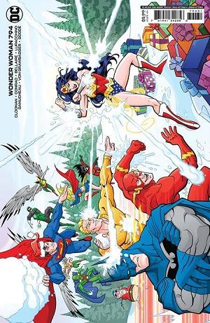Wonder Woman #794 CVR C CVR C KOTZEBUE DC HOLIDAY CARD STOCK cover