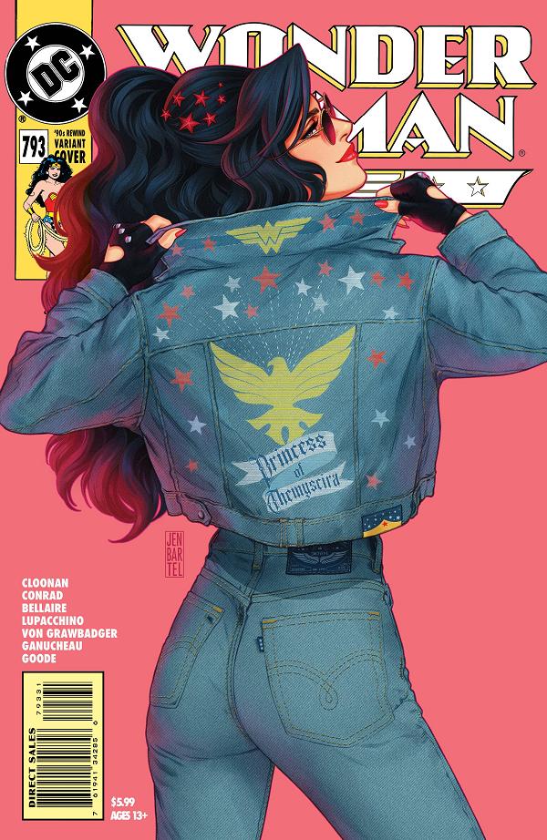 Wonder Woman #793 CVR D BARTEL 90S CVR cover